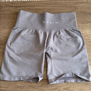 NVGTN Women's Heather Gray Bike Shorts
